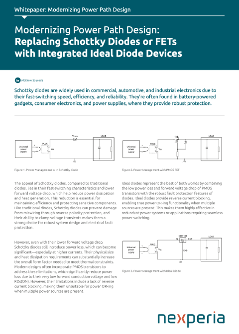 Whitepaper: Modernizing Power Path Design