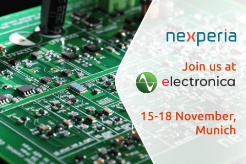 Nexperia to demonstrate full range of automotive and industrial applications at electronica 2022