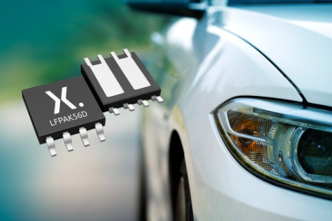 Nexperia推出行業(yè)領(lǐng)先的80 V汽車(chē)LFPAK56D雙功率MOSFET，能夠大幅節(jié)省空間