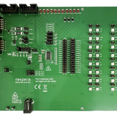 NEX1316X-Q100 16-channel automotive linear LED driver evaluation board
