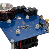 3.5 kW half-bridge evaluation board featuring 33 mΩ GaN FETs in a top-side cooled CCPAK1212i package