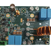 Double pulse evaluation board featuring 33 mΩ GaN FETs in a top-side cooled CCPAK1212i package